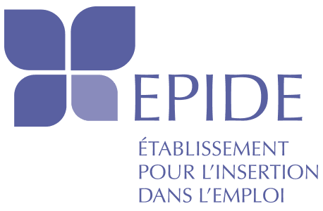 Logo du centre EPIDE, établissement pour l’insertion dans l’emploi